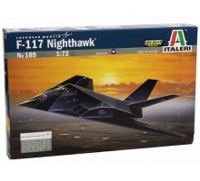 1/72 Самолет F-117A Nighthawk. Italeri 189ИТ