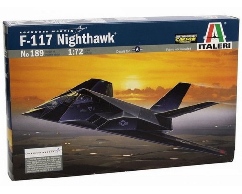 1/72 Самолет F-117A Nighthawk. Italeri 189ИТ