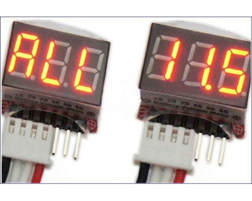 Индикатор батареи 1S-6S Lipo Battery Voltage Indicator Checker Tester