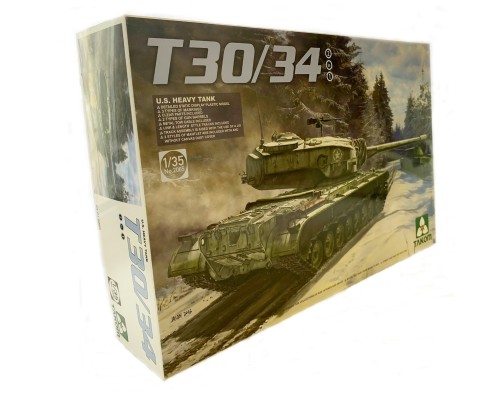 1/35 Американский тяжелый танк T30/34 2 in 1 Takom 2065