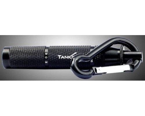Фонарь светодиодный TANK007 E08 HA-III Cree Q3-WC 110-Lumen LED Flashlight with Carabiner Clip (1*AAA/1*10440)