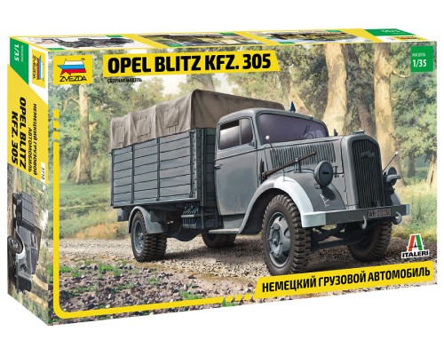 1/35 Немецкий грузовой автомобиль Opel Blitz Kfz. 305 Звезда 3710