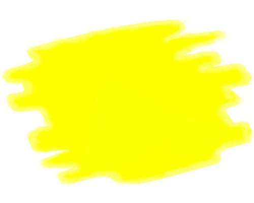 Краска акриловая Светло-жёлтый лимонный  Звезда 12 мл