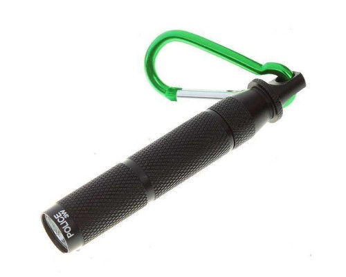 Фонарь светодиодный Mini 30-Lumen LED Flashlight with Carabiner Clip (1*AAA)