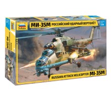 1/48 Российский ударный вертолет Ми-35М Звезда 4813