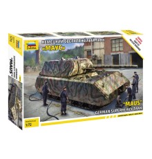 1/72 Немецкий сверхтяжелый танк Маус Звезда 5073