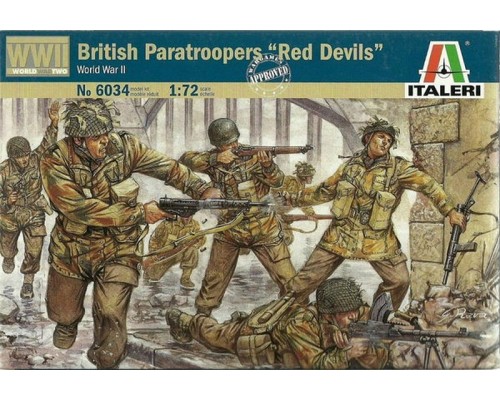 1/72 Солдатики British Paratroopers (WWII) Italeri 6034ИТ