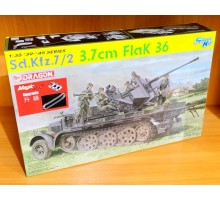 1/35 Самоходная зенитная установка Sd.Kfz.7/2 с 3,7 см пушкой flak-36 Dragon 6541