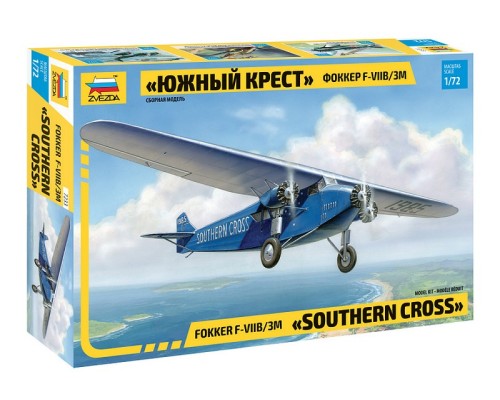 1/72 Фоккер F-VIIB/3M Южный крест Звезда 7233