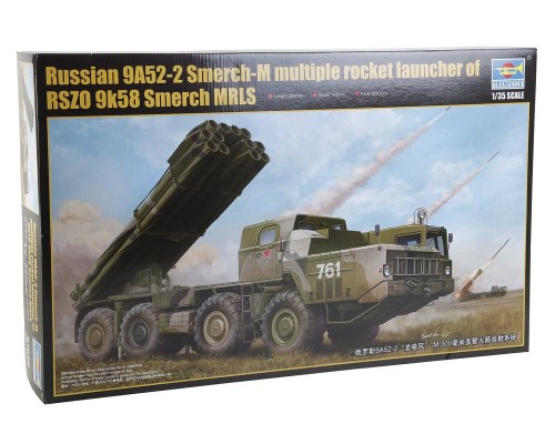 1/72 Российская реактивная система залпового огня 9А52-2 Hobbyboss 82940