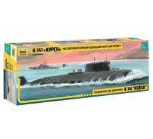 1/350 Российский атомный подводный ракетный крейсер К-141 «Курск» Звезда 9007
