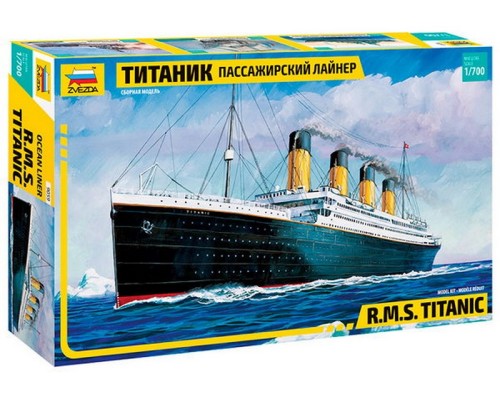 1/700 Пассажирский лайнер Титаник Звезда 9059