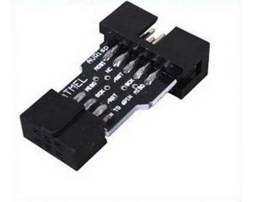 Адаптер 10 Pin to 6 Pin ISP Adapter For AVRISP/USBasp AR002