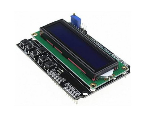 Плата расширения 1602 LCD Board Keypad Shield Blue Backlight AR021