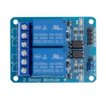 Плата расширения 2--Channel 5V Relay Module for Arduino PIC ARM DSP AR025