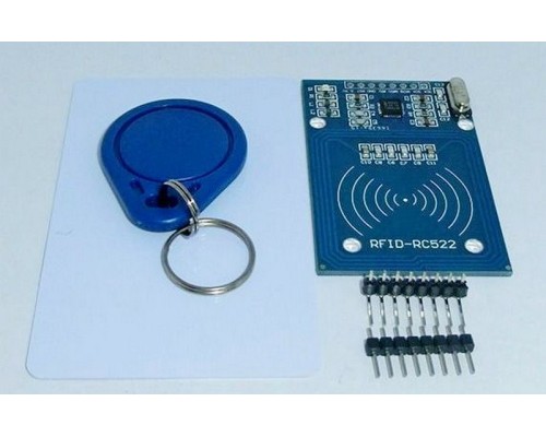 Плата расширения MFRC-522 RFID RF IC Card Inductive Module + S50 White Card + Key Ring FZ0565 AR047