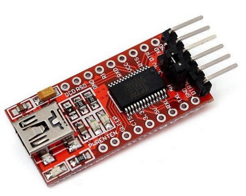 Плата расширения FT232 USB TO TTL 5V 3.3V USB To Serial Adapter AR057