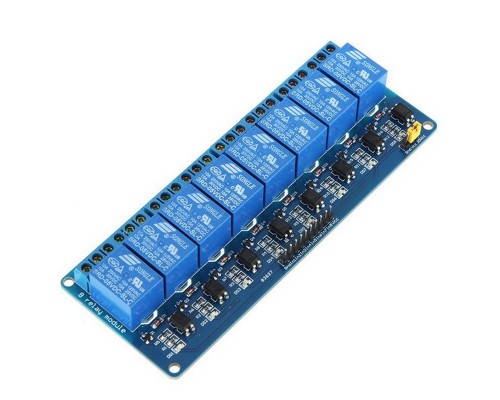 Плата расширения 5V 8--Channel Relay Module for Arduino PIC ARM DSP AVR AR058