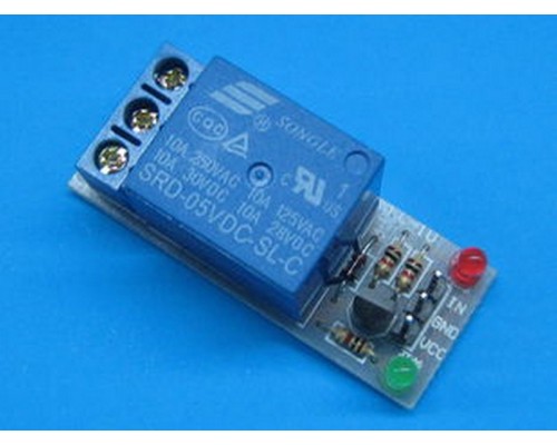Плата расширения 1--Channel 5V Relay Module for Arduino PIC ARM DSP AR059