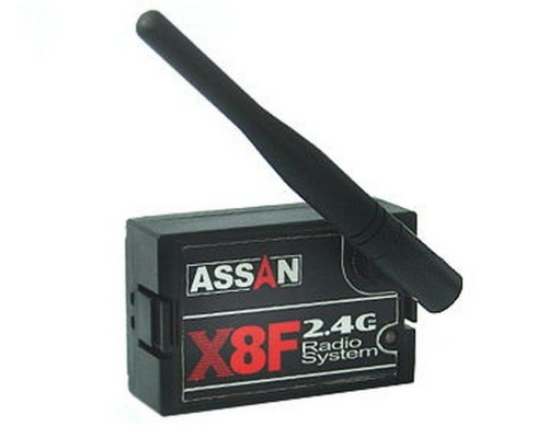 ВЧ модуль 2.4ГГц ASSAN X8F Futaba/Hitec/WFLY Версия 2