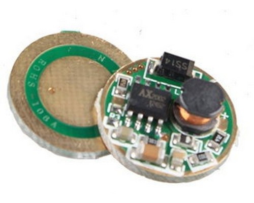 Драйвер для светодиодного фонаря AX2002 Flashlight circuit board Anti-reverse