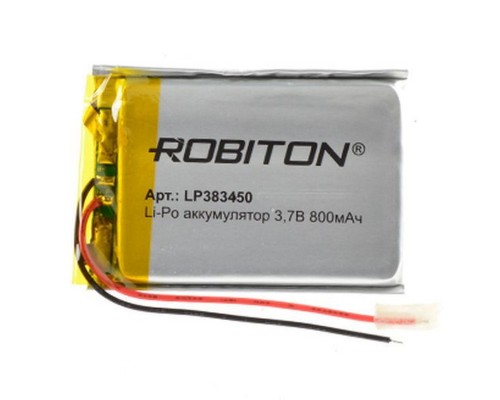 Аккумулятор LI-PO 3.7V 800mAh 1S Robiton (bi14889)