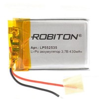 Аккумулятор LI-PO 3.7V430mAh 1S Robiton (bi15743)