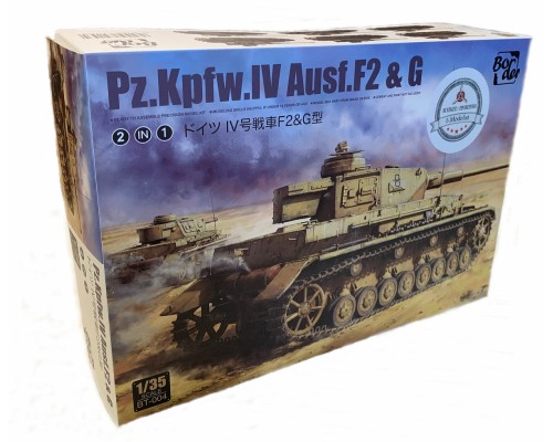 1/35 Немецкий танк Pz.Kpfw.IV Ausf. F2 & G Border Model BT-004