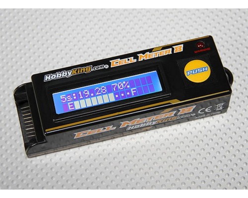 Индикатор батареи Hobbyking Cell Meter 8 - Lipoly Battery Checker