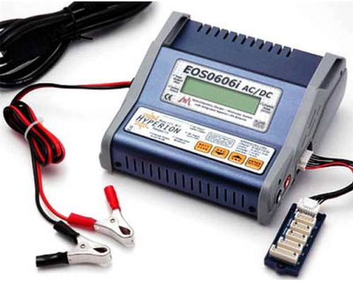 Зарядное устройство HYPERION  EOS0606iAD 6A 11-15/100-220В с балансиром
