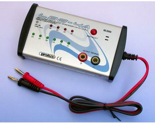 Зарядное устройство Prolux  LB6-4A LiPo/LiFePo 12В 2-6 банок с балансиром полуавтоматическое
