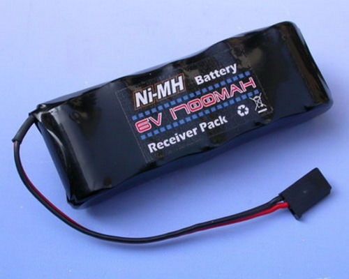 Аккумулятор Ni-Cd/металл-гидрид 6V 2/3A 1500mAH Ni-MH BATTERY PACK (FLAT STYLE)