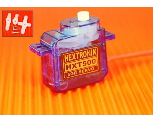 Сервопривод микро  HXT500 5гр / 0.8 кг / 10 сек.