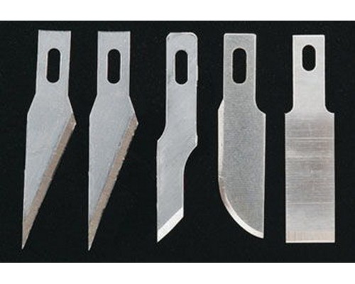 Инструмент Лезвие для ножа модельного Hobbico Hobby Knife Blade Assortment (5шт)