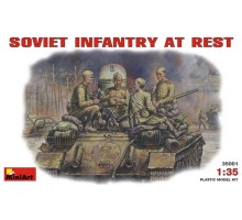1/35 Советская пехота на отдыхе MINIART35001