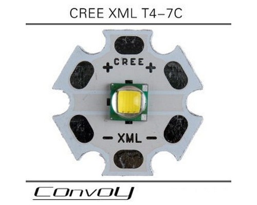 Светодиод CREE XML warm white T4 7C High Power LED