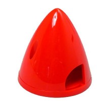 Кок пластик NYLON SPINNER красный, 2 1/4 (57 мм)