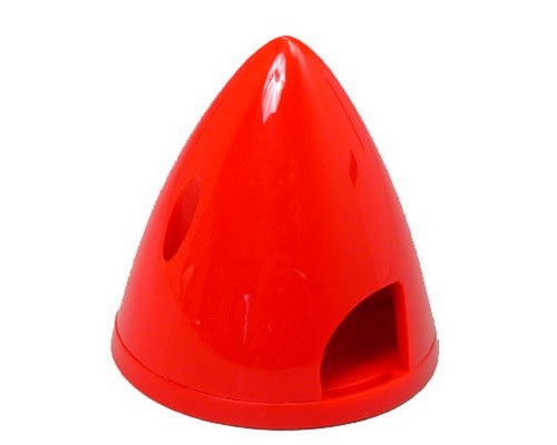 Кок пластик NYLON SPINNER красный, 2 1/4 (57 мм)