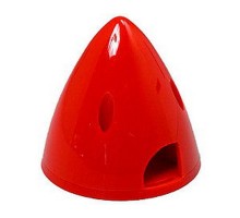 Кок пластик NYLON SPINNER красный 64мм