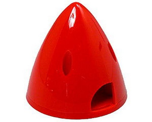 Кок пластик NYLON SPINNER красный 64мм