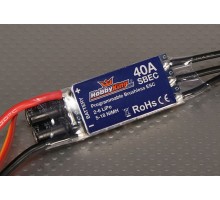 Регулятор скорости HobbyKing 40A BlueSeries Brushless Speed Controller (для бесколлект. дв.)