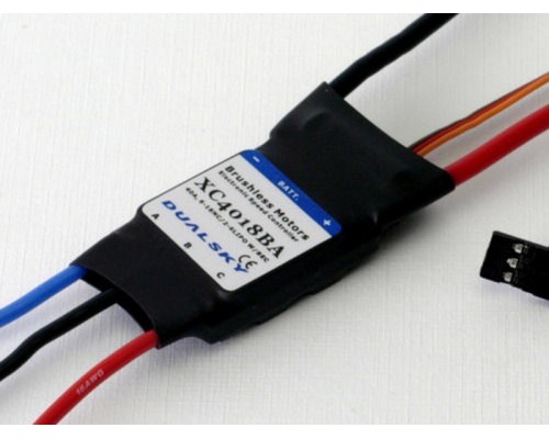 Регулятор скорости DUALSKY ESC 40A, 6-18NiCD/NiMH, 2-6 LiPo (для бесколекторного двиг.)